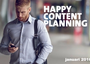content planning centraal in nieuwsbrief januari 2016 van De Laat Communicatie
