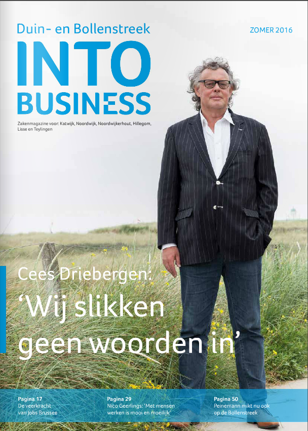 INTO business Duin- en Bollenstreek met interview wethouder Krijn van der Spijk door May-lisa de Laat